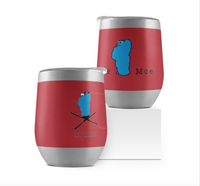 Mo' Skiing - Wine Tumbler 12oz